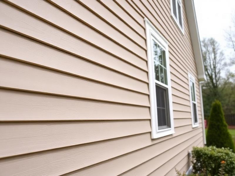 Siding work completed by HR Handyman